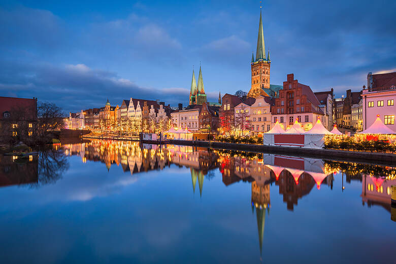 Weihnachtsmarkt in Lübeck 