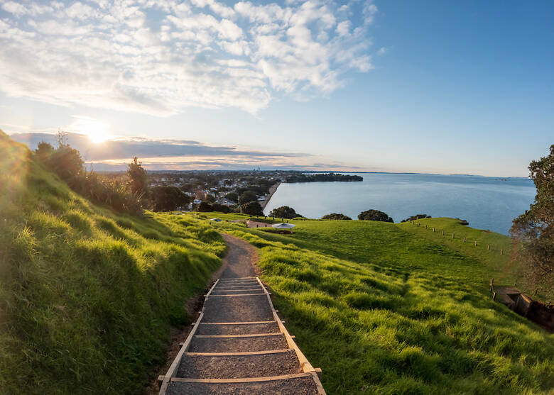 Blick vom Mount Victoria auf Wellington