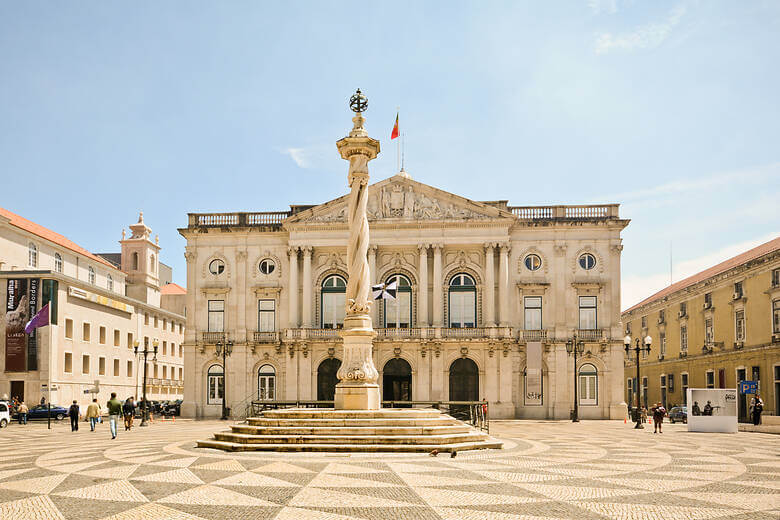 Das Rathaus von Lissabon