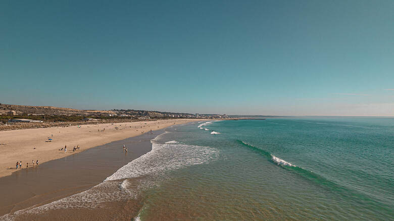 Strand bei Lissabon