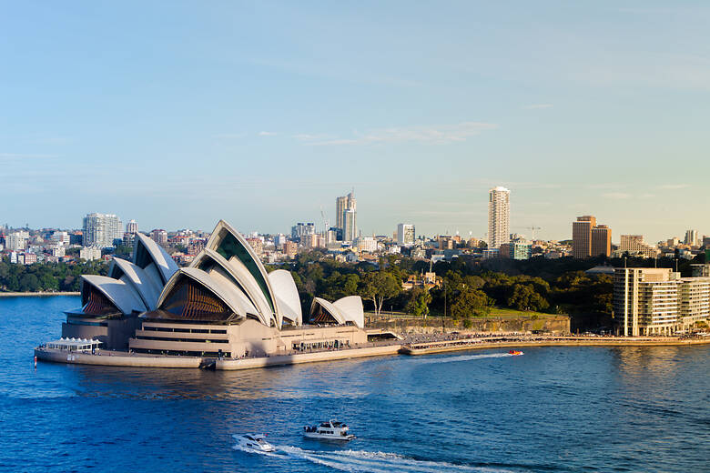 Sehenswürdigkeiten rund um den Hafen in Sydney