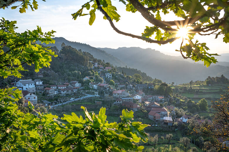 Sonnenaufgang über dem einzigen Nationalpark Portugals