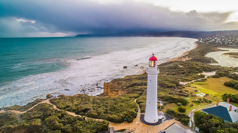 Leuchtturm an der Great Ocean Road in Australien