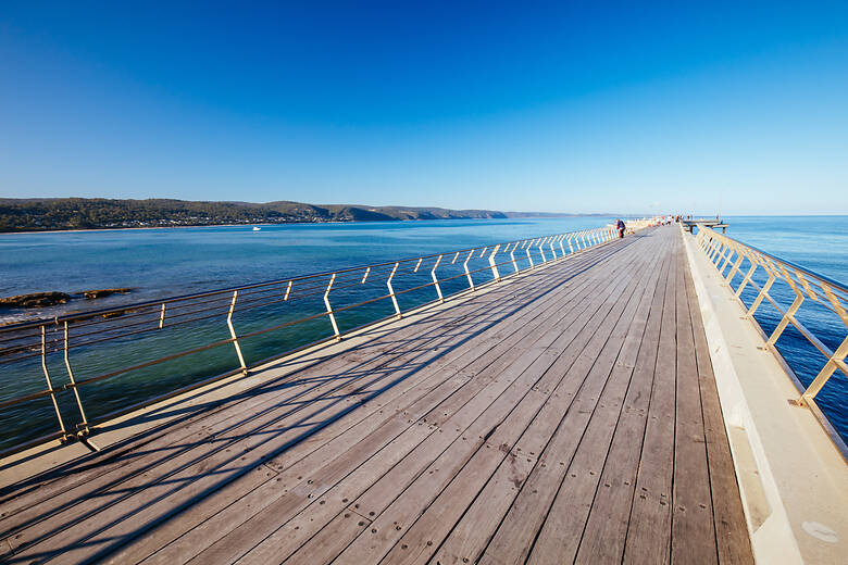 Pier in Lorne an der Great Ocean Road