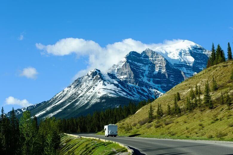 Wohnmobil-Tour durch den Banff Nationalpark in Kanada