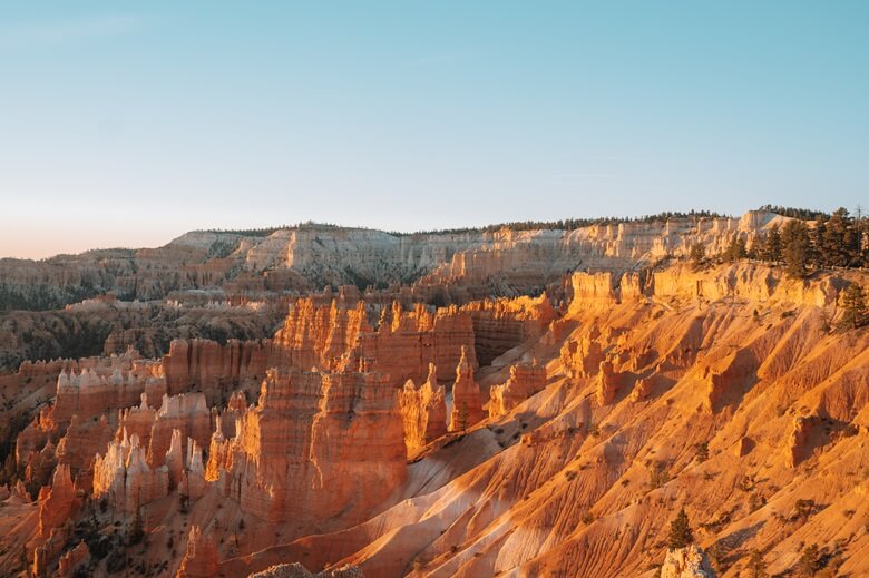 Orangerote Canyons im Bryce Canyon National Park im Westen der USA