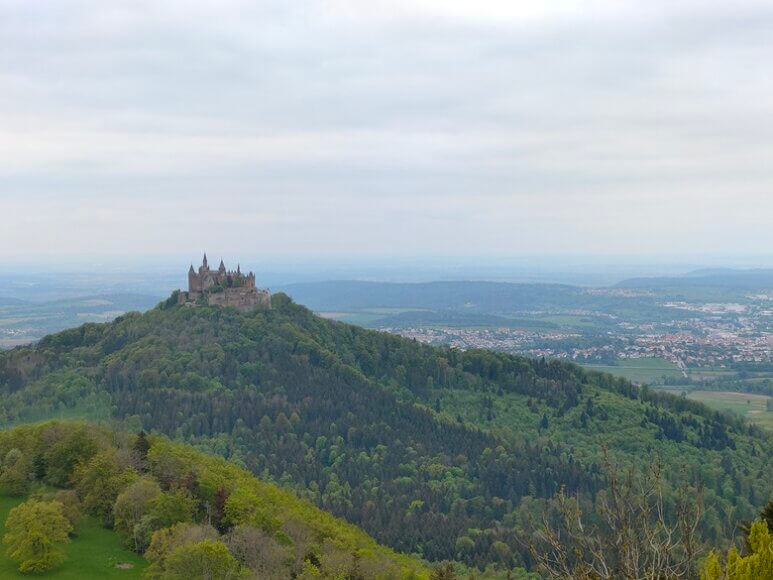 Burg Hohenzollern in Süddeutschland