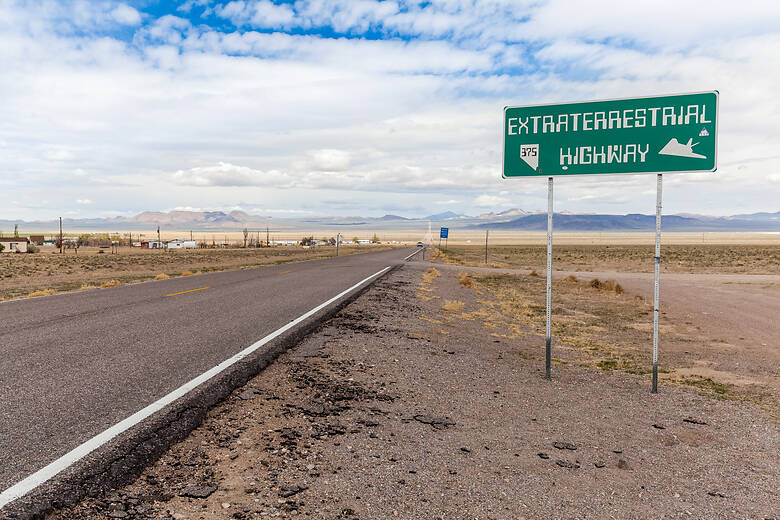 Extraterrestrial Highway in den USA