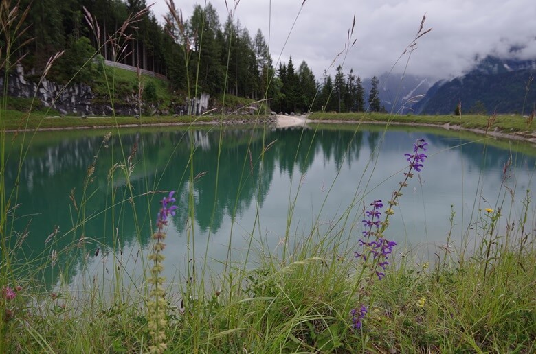 Speichersee in Bayern